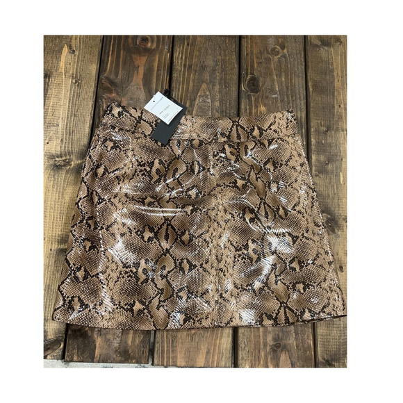 Blank NYC Snakekin Skirt - Picture 1 of 3